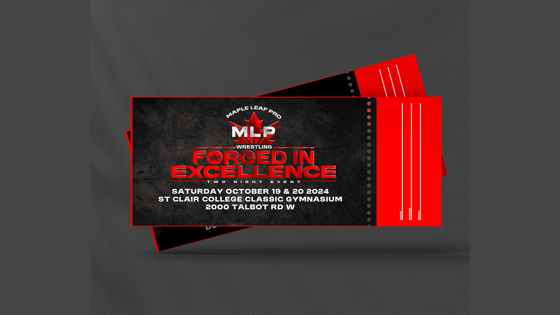 Limited Two-Night Combo Reserve Seats and All General Admission Tickets are ON SALE NOW!