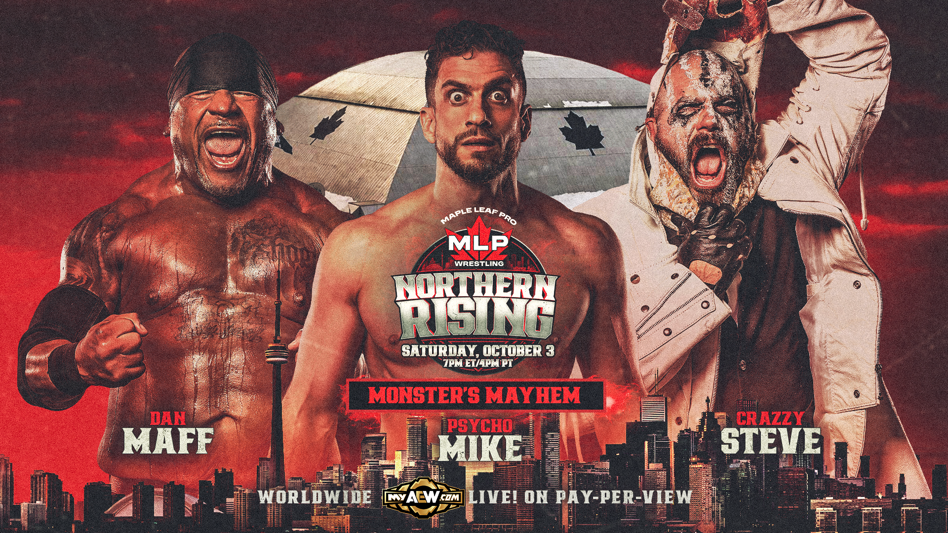 PSYCHO MIKE VS. CRAZZY STEVE VS. DAN MAFF