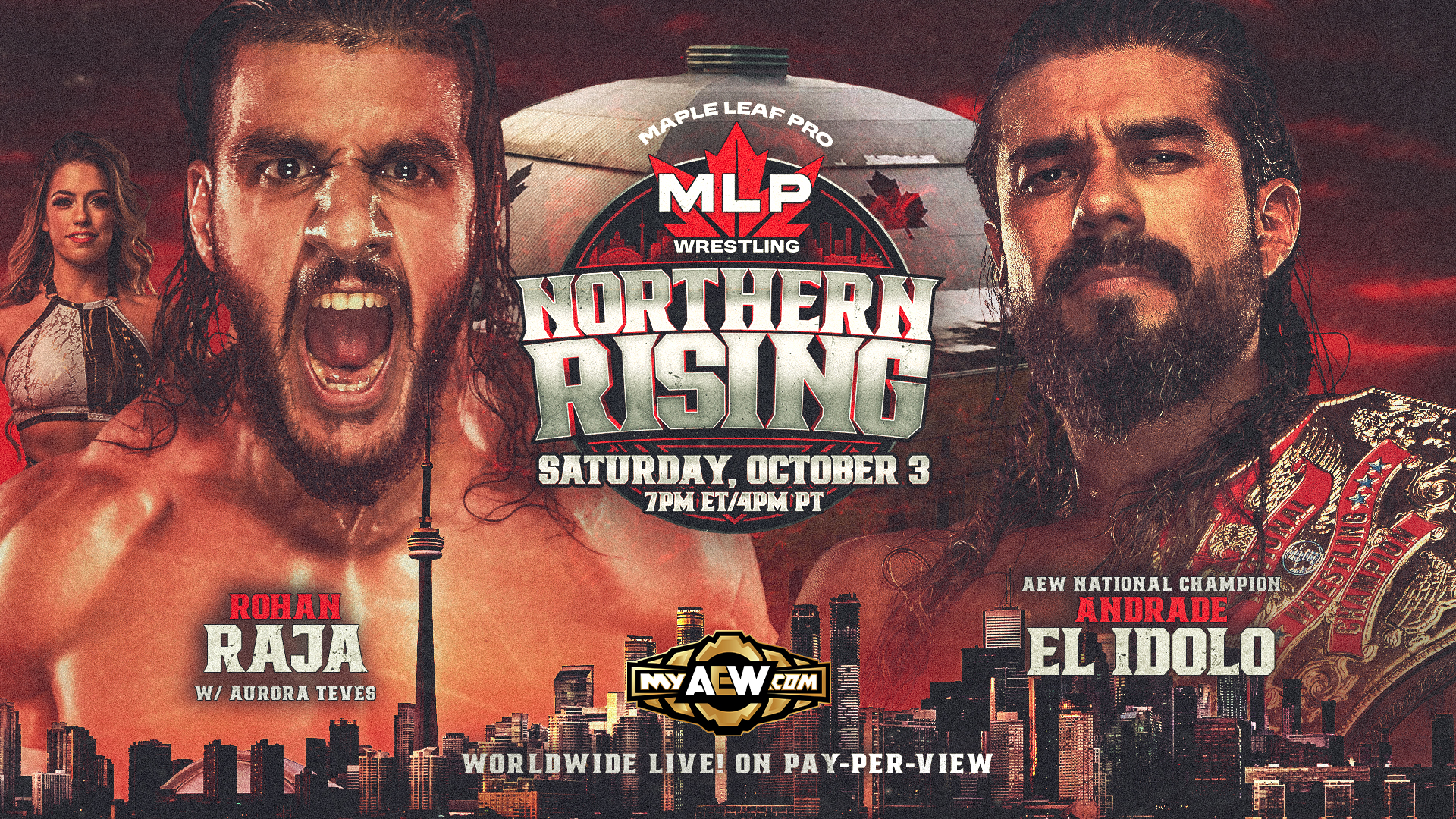 ANDRADE EL IDOLO VS. ROHAN RAJA